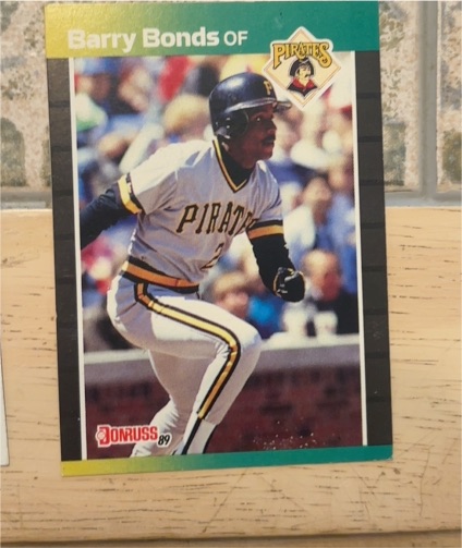 1989 Donruss #92 Barry Bonds — front