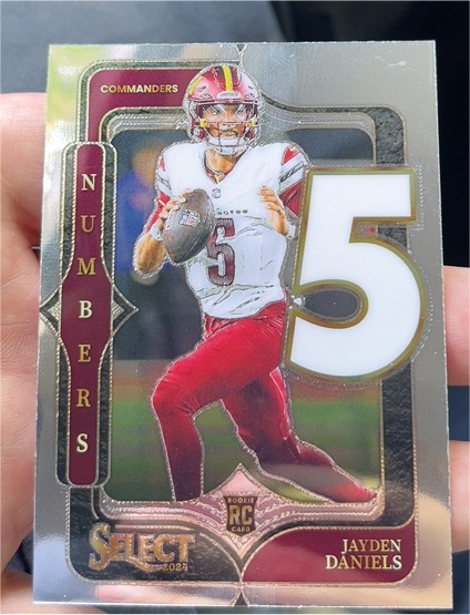 2024 Panini Select #23 Jayden Daniels — front