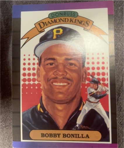 1988 Donruss #2 Bobby Bonilla Diamond Kings — front