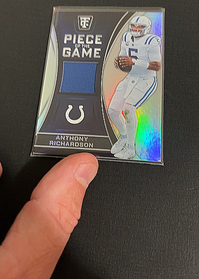 2024 Panini Totally Certified Piece Of The Game #POTG-ARN Anthony Richardson — front