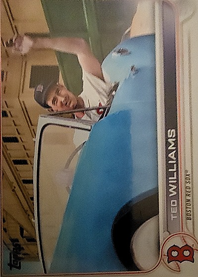 1971 Topps #300 Ted Williams — front