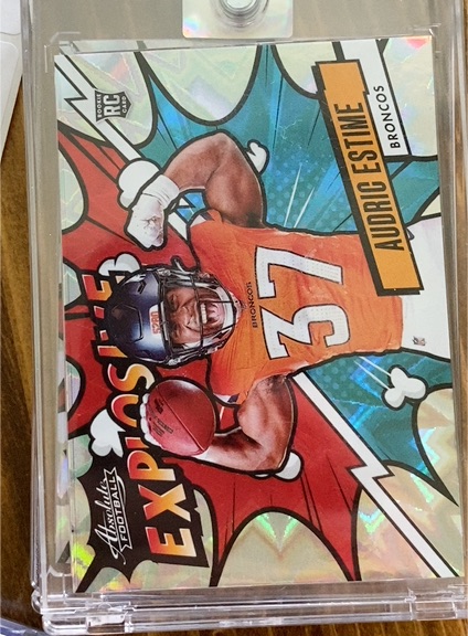 2024 Panini Absolute Explosive #EX-AES Audric Estime — front