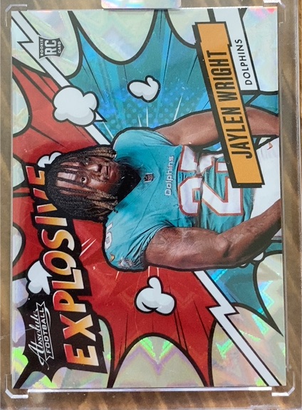 2024 Panini Absolute Explosive #EX-JWT Jaylen Wright — front
