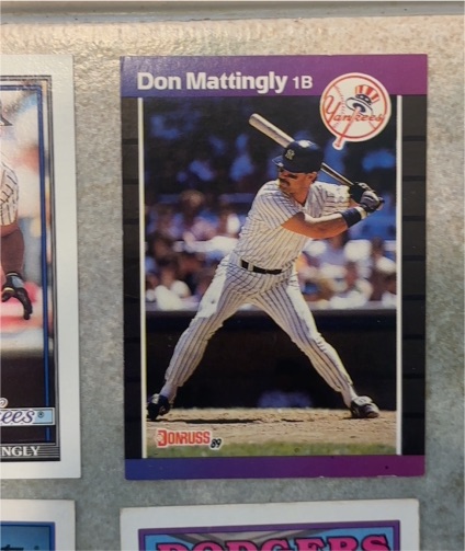 1989 Donruss #74 Don Mattingly — front