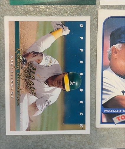 1993 Upper Deck #136 Rickey Henderson — front