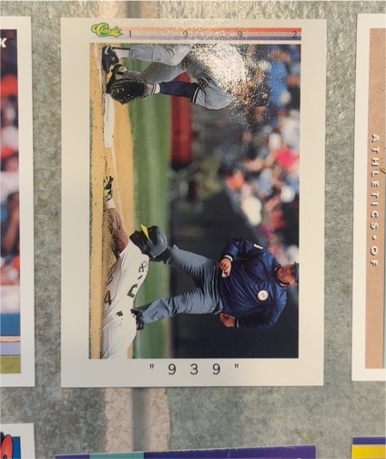 1992 Classic T43 Rickey Henderson — front
