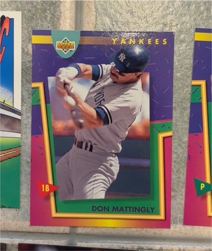 1993 Upper Deck Fun Pack #208 Don Mattingly — front