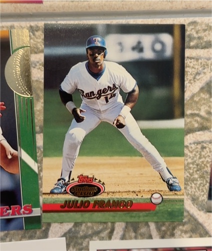 1993 Topps Stadium Club #651 Julio Franco — front