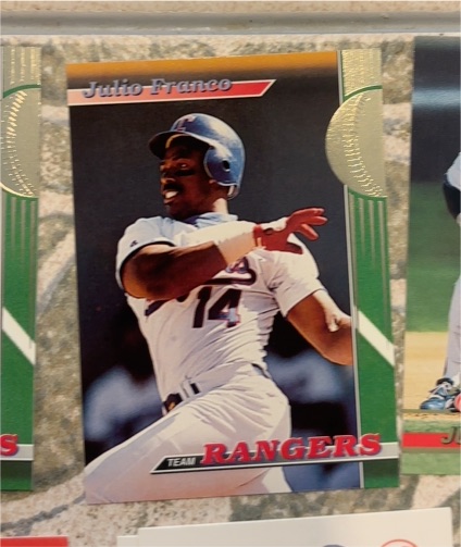 1993 Topps Stadium Club #25 Julio Franco — front