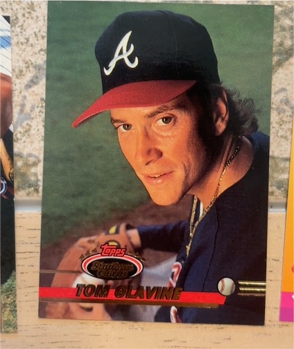 1993 Topps Stadium Club #650 Tom Glavine — front