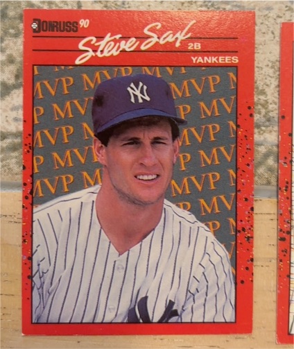 1990 Donruss Bonus MVP's #BC-22 Steve Sax — front