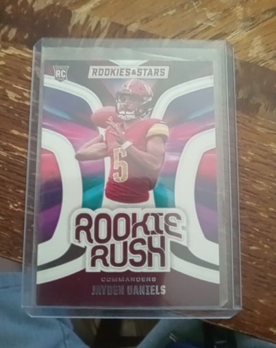 2024 Panini Rookies & Stars - Rookie Rush #RR-JDS Jayden Daniels — front