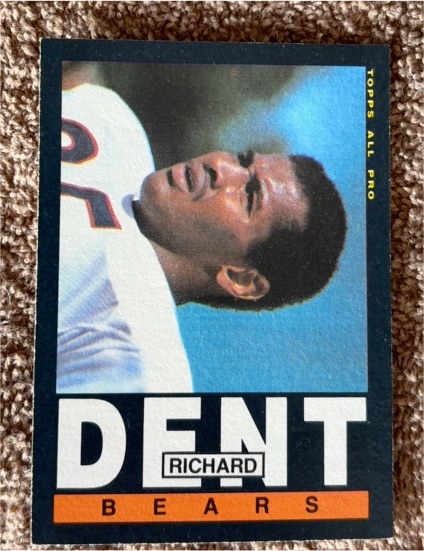 1985 Topps #24 Richard Dent — front