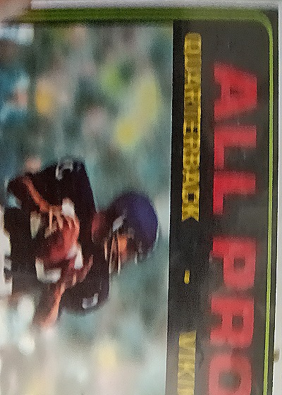 1997 Pro Set #381 Mike Alstott — front