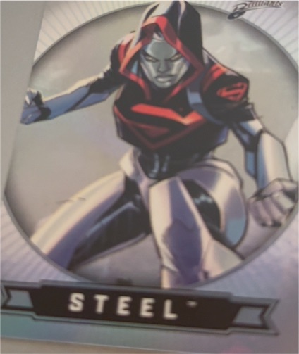 2025 Fleer Brilliants Superman #34 Steel — front