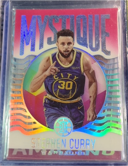2020-21 Panini Illusions #13 Stephen Curry Mystique — front