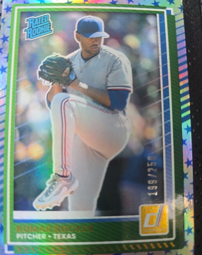 2025 Donruss #18 Kumar Rocker — front