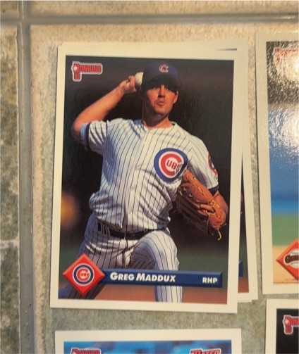 1993 Donruss #608 Greg Maddux — front