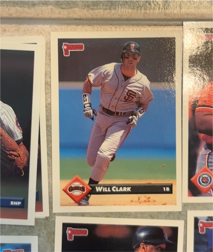 1993 Donruss #118 Will Clark — front