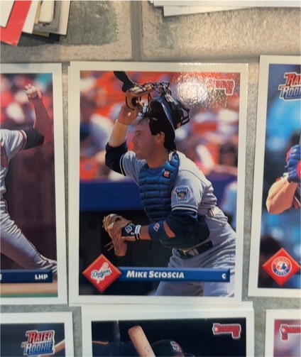 1993 Donruss #C Mike Scioscia — front