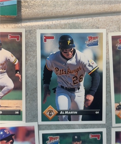 1993 Donruss #716 Al Martin — front