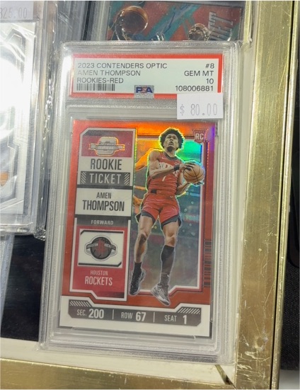 2023 Panini Contenders Optic #8 Amen Thompson — front