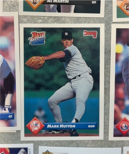 1993 Donruss #651 Mark Hutton — front