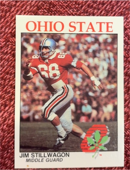 1988 Kroger Ohio State Buckeyes #NNO Jim Stillwagon — front