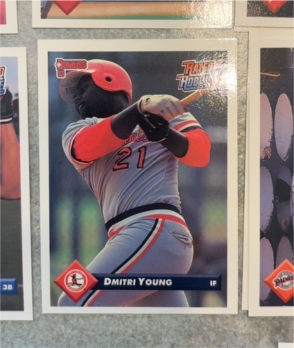1993 Donruss #638 Dmitri Young — front