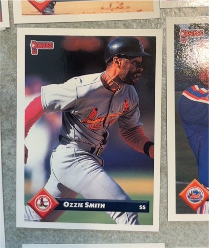 1993 Donruss #520 Ozzie Smith — front