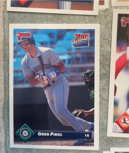 1993 Donruss #589 Greg Pirkl — front