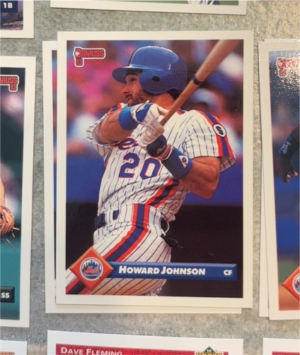 1993 Donruss #434 Howard Johnson — front