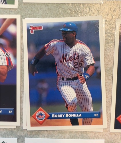1993 Donruss #594 Bobby Bonilla — front