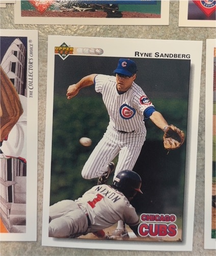 1992 Upper Deck #145 Ryne Sandberg Chicago Cubs — front