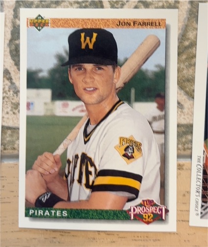 1992 Upper Deck #69 Jon Farrell — front