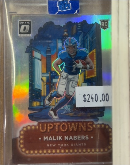 2024 Panini Donruss Optic #6 Malik Nabers Uptowns Rookie — front