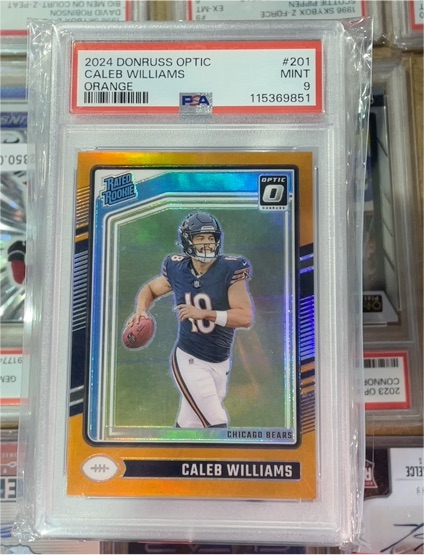 2024 Donruss Optic #201 Caleb Williams — front
