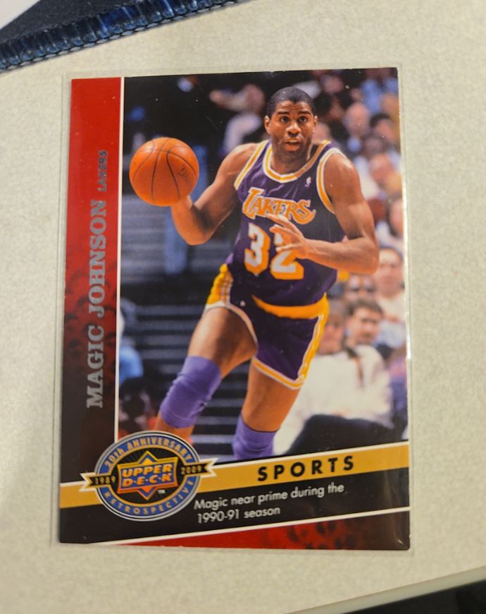 2009 Upper Deck 20th Anniversary #279 Magic Johnson — front