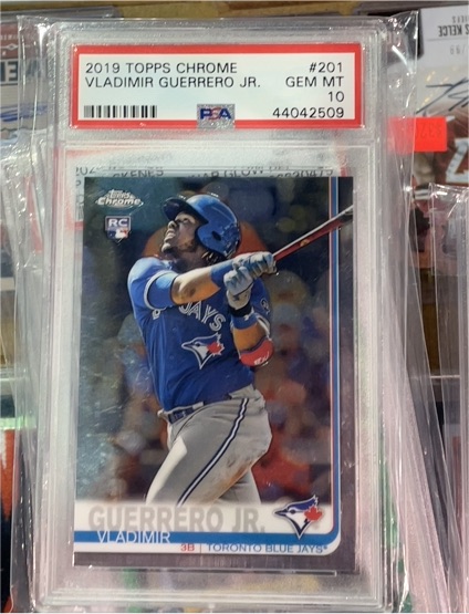 2019 Topps Chrome #201 Vladimir Guerrero Jr. — front