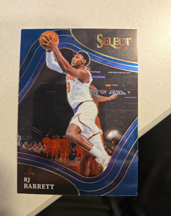2021-22 Panini Select Courtside #291 RJ Barrett — front