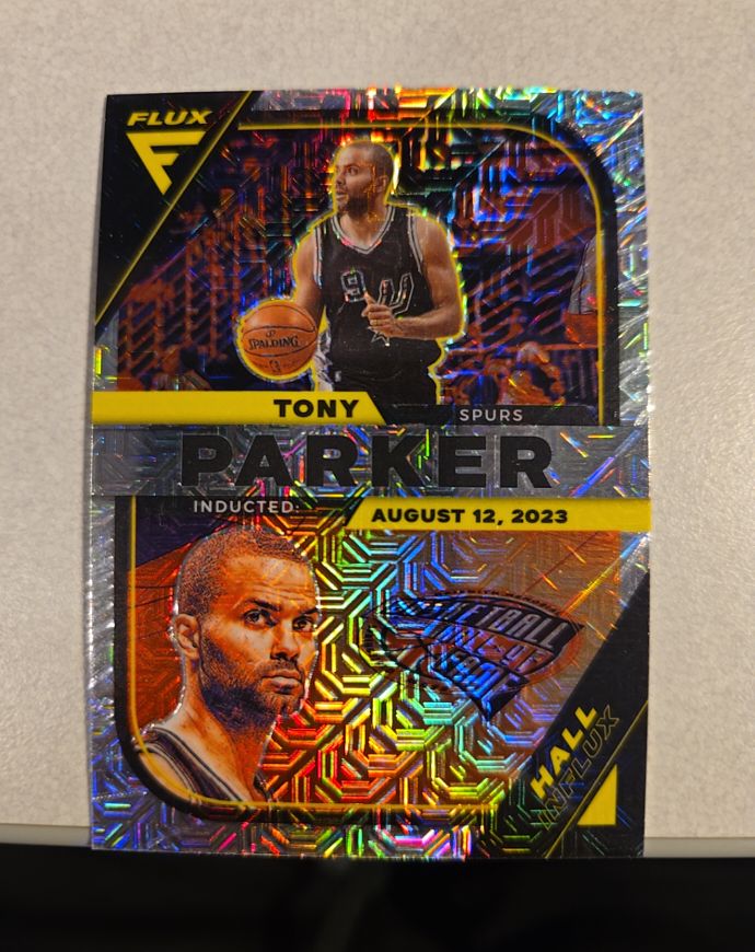 2022-23 Panini Flux #9 Tony Parker — front