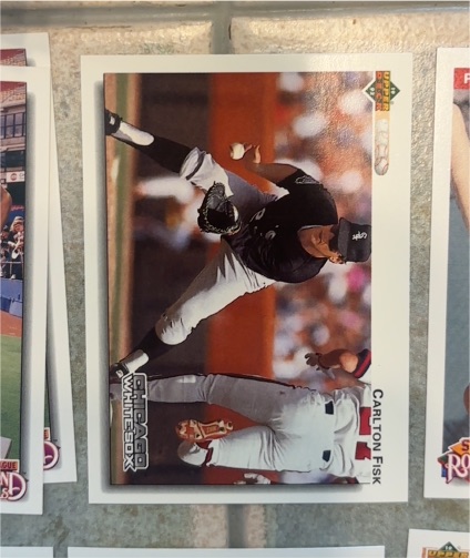 1992 Upper Deck #571 Carlton Fisk Chicago White Sox — front