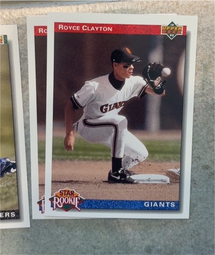 1992 Upper Deck #2 Royce Clayton — front