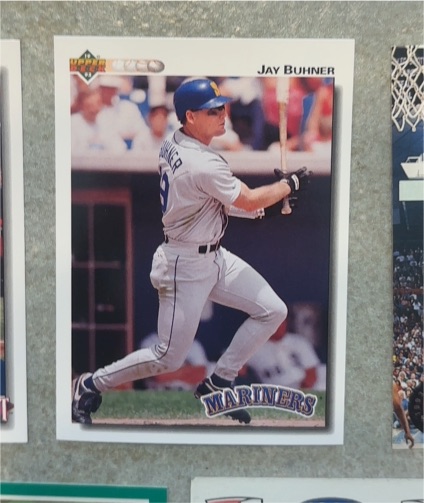 1992 Upper Deck #441 Jay Buhner — front