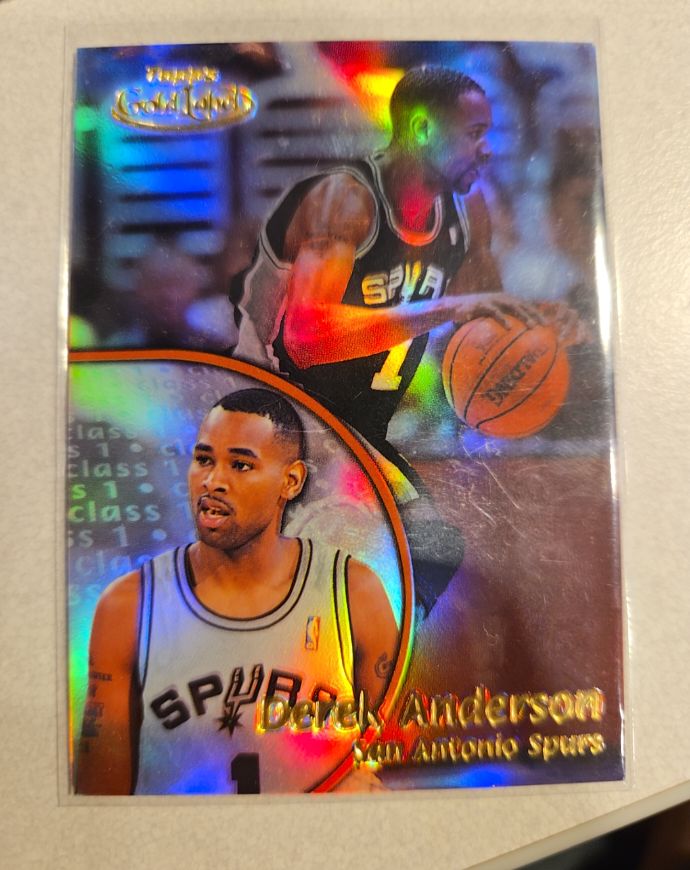 2000-01 Topps Gold Label Class 1 Derek Anderson — front