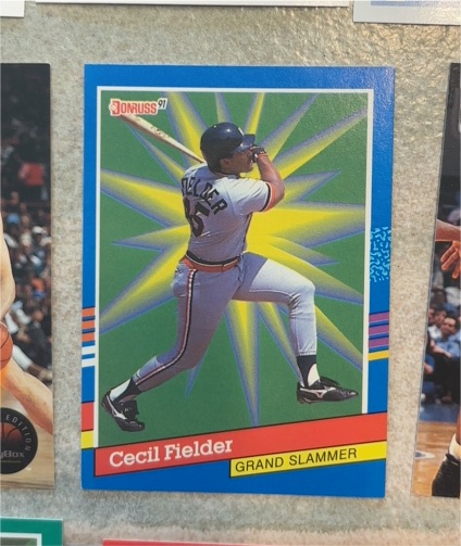 1991 Donruss #7 Cecil Fielder — front