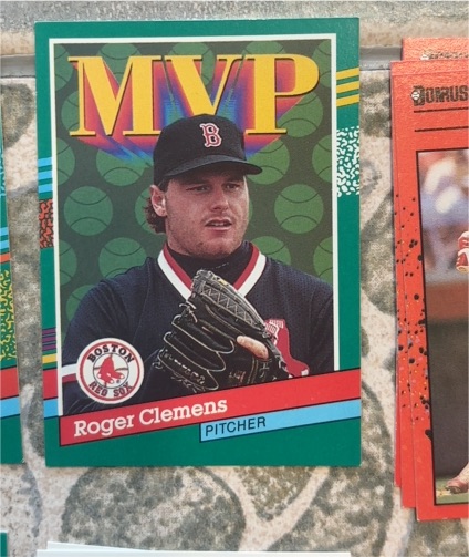 1991 Donruss MVP #395 Roger Clemens — front