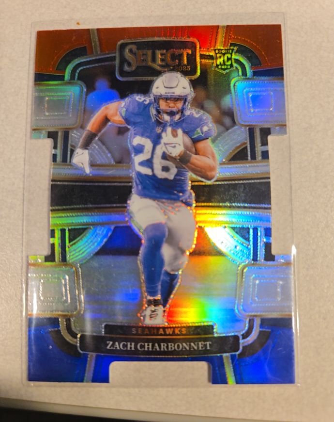 2023 Panini Select Concourse #86 Zach Charbonnet — front
