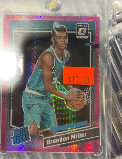 2023-24 Donruss Optic #219 Brandon Miller — front