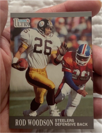1991 Fleer Ultra #117 Rod Woodson — front